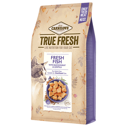 Carnilove True Fresh Cat Fish Dry Cat Food 1.8kg - North East Pet Shop Carnilove