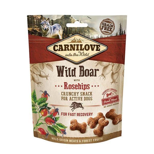 Carnilove Wild Boar with Rosehips Crunchy Dog Treats - North East Pet Shop Carnilove
