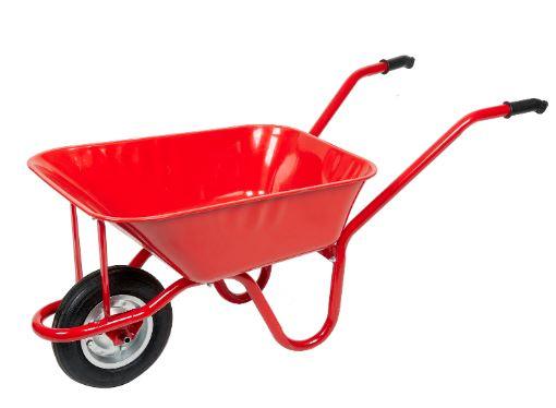 Carrimore General Purpose Wheelbarrow - Red 80L - North East Pet Shop Carrimore