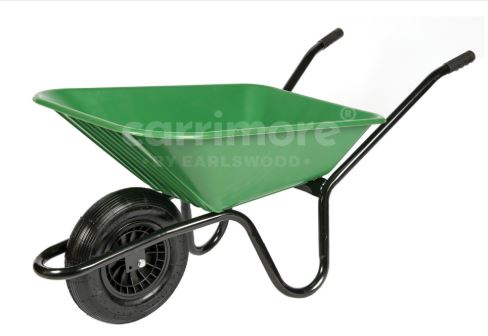 Carrimore Super Wheelbarrow - Green 90L - North East Pet Shop Carrimore