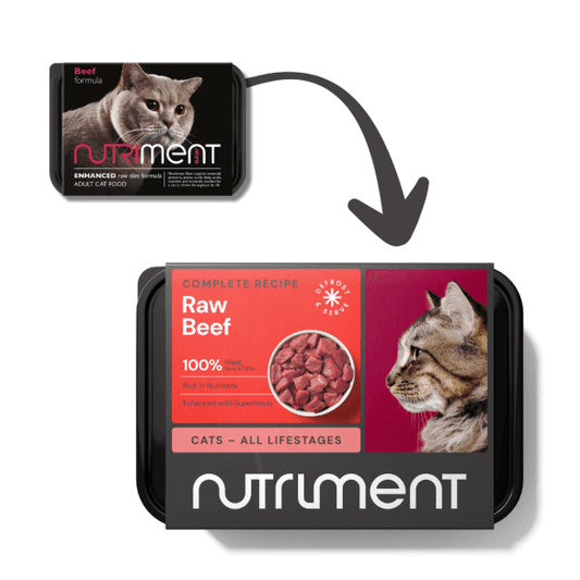 Cat Beef formula - Adult - 500g tub - North East Pet Shop Nutriment