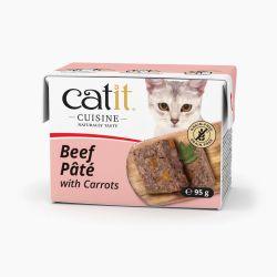 Catit Cuisine Beef Pâté with Carrots, 95g - North East Pet Shop Catit