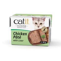 Catit Cuisine Chicken Pâté with Liver, 95g - North East Pet Shop Catit