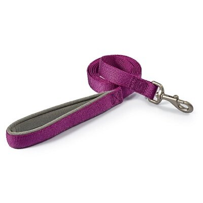 Ancol Viva Padded Snap Lead Purple 25mm x 1m