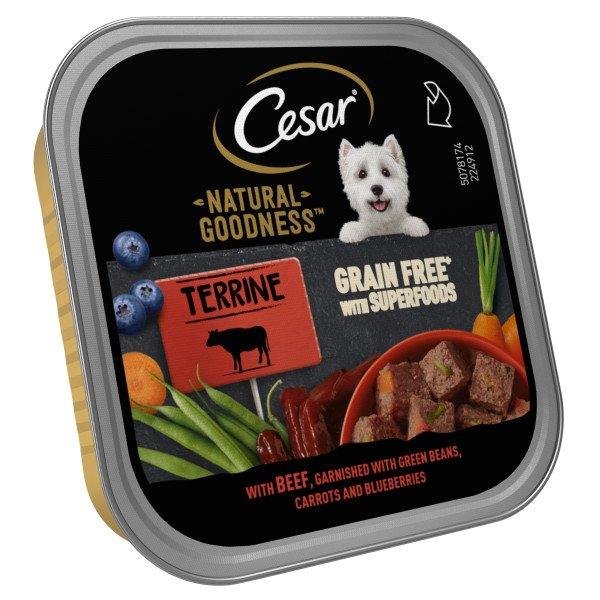 Cesar Natural Goodness with Beef in Loaf 16 x 100g - North East Pet Shop Cesar