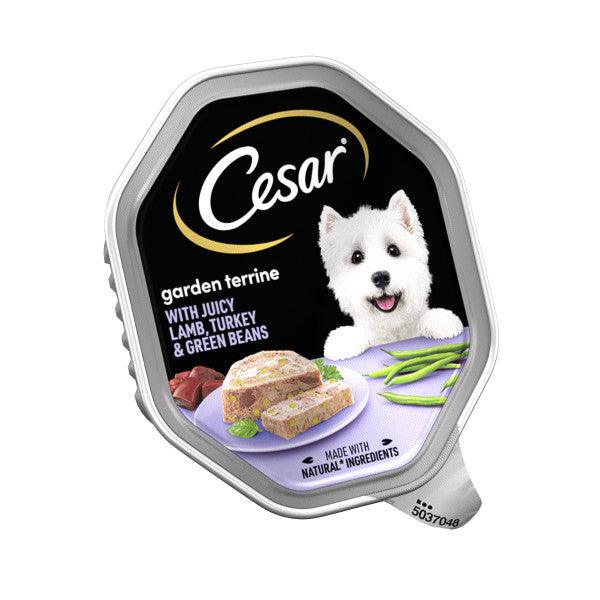 Cesar Tray Garden Terrine LmbTr 2x7x150g - North East Pet Shop Cesar