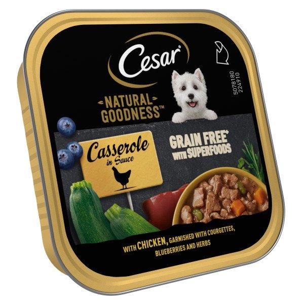 Cesar Tray Nat Good Cas Chck G 16x100g - North East Pet Shop Cesar