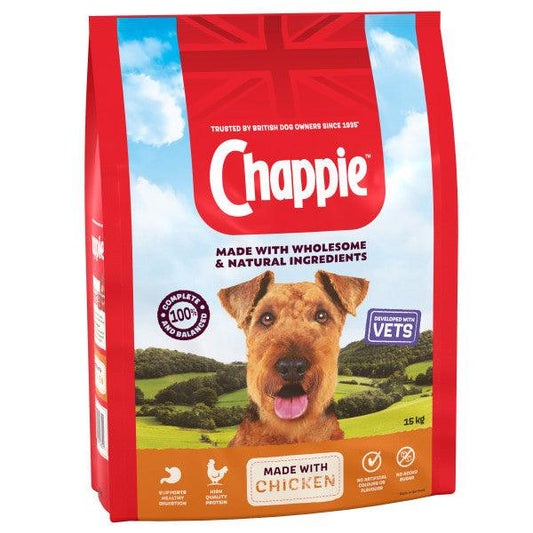 Chappie Dry with Chicken & Cereal - North East Pet Shop Chappie