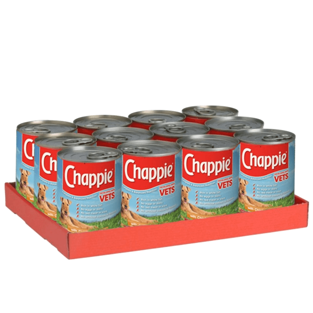 Chappie Tins Original 12x412g - North East Pet Shop Chappie