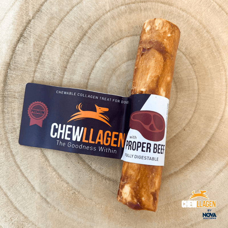 Chewllagen Beef Roll 5” - North East Pet Shop Chewllagen