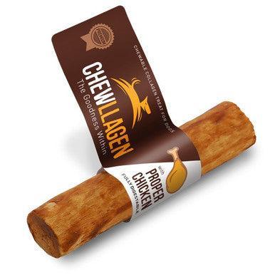 Chewllagen Collagen Chicken Flavour Roll Mini 5" Dog Chew 5 pack 35g - North East Pet Shop Chewllagen
