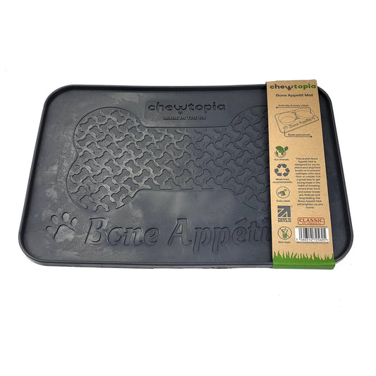 Chewtopia Bone Appetit Feed Mat x3 - North East Pet Shop Classic