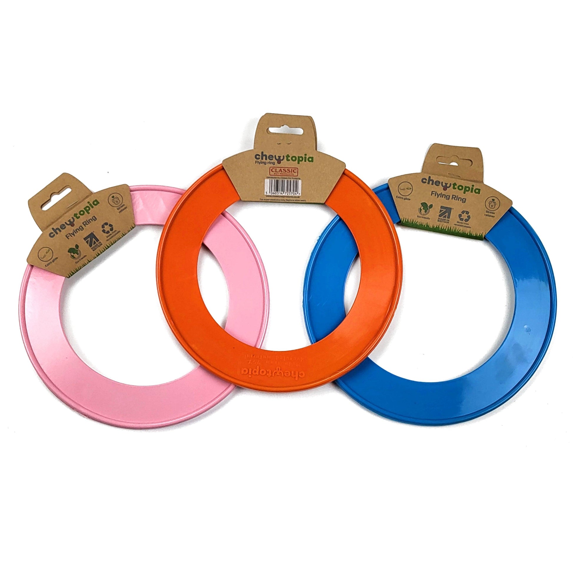 Chewtopia Flying Ring x6 - North East Pet Shop Classic