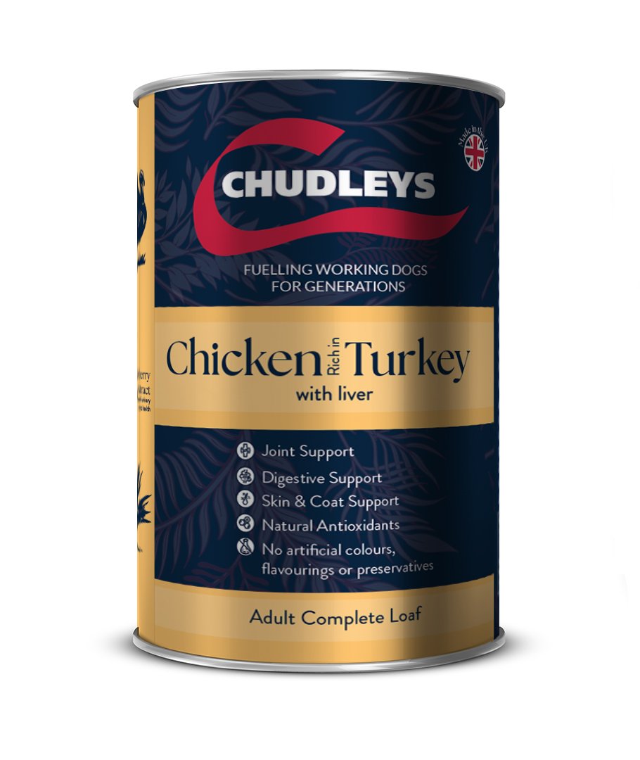 Chudleys Chicken, Turkey & Liver Wet 12x395g - North East Pet Shop Chudleys