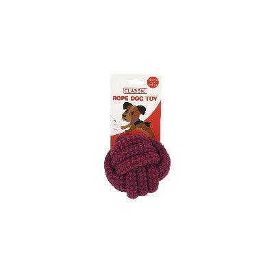 Classic Ball Braided Rope Toy 6x70mm - North East Pet Shop Classic