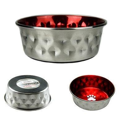 Classic Durapet Delux SSteel Dish6x560ml - North East Pet Shop Classic