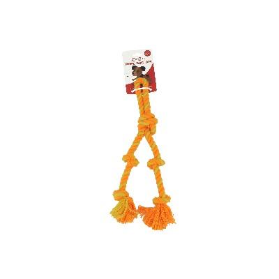 Classic Knotted Rope Handle Toy 6x280mm - North East Pet Shop Classic