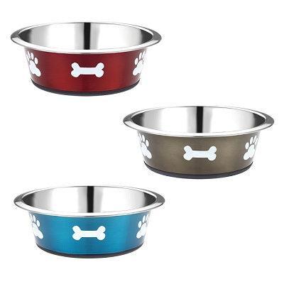 Classic Posh Paws SSteel Dish 6x1600ml - North East Pet Shop Classic