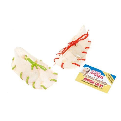 Classic Rawhide Shoes Colour Lace50x2.5" - North East Pet Shop Classic