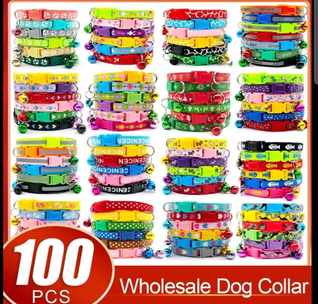 CLEARANCE - 100 Puppy / Kitten Collars (Adjustable) - North East Pet Shop Dog Shack UK