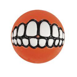 CLEARANCE Rogz Grinz Ball Orange - North East Pet Shop North East Pet Shop