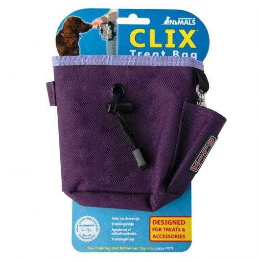 Clix Treat Bag Purple - North East Pet Shop Clix