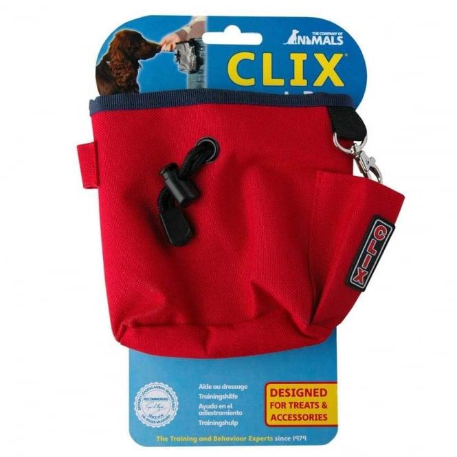 Clix Treat Bag Red - North East Pet Shop Clix