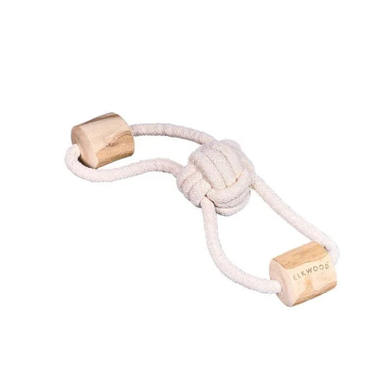 Coffee Wood Knot Dumbell Toy - North East Pet Shop Elkwood