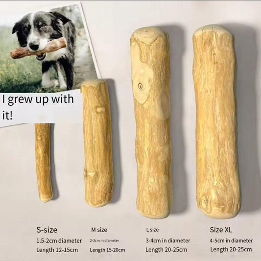 Coffee Wooden Dog Chew (2 Pack) - North East Pet Shop Dog Shack UK
