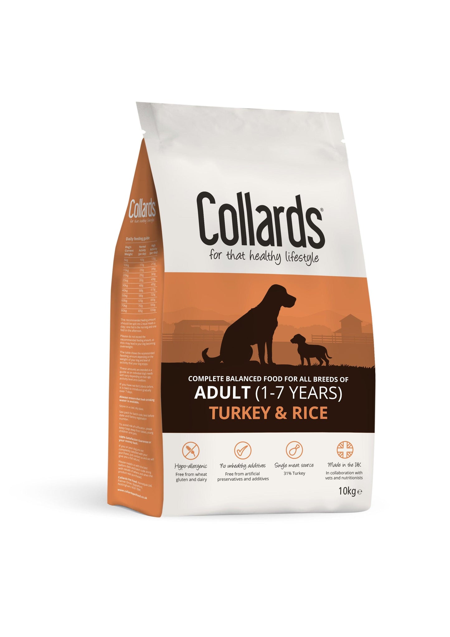 Collards Adult Turkey & Rice - North East Pet Shop Collards