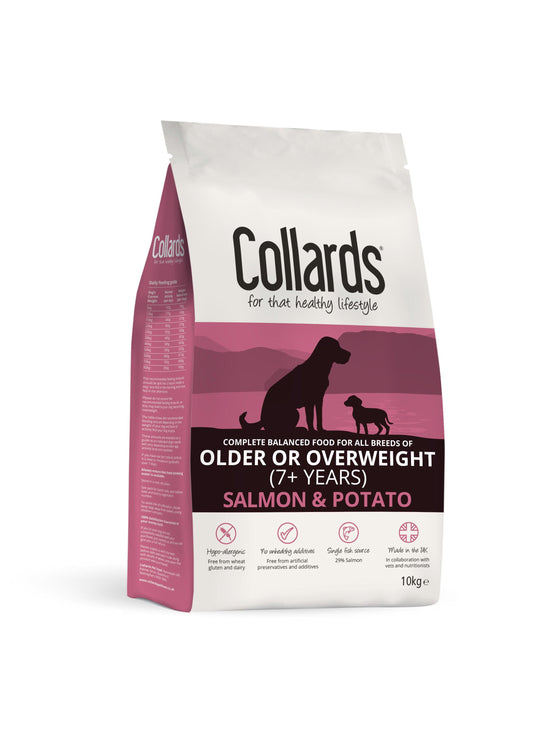 Collards Older/Oweight Salmon&Pot - North East Pet Shop Collards