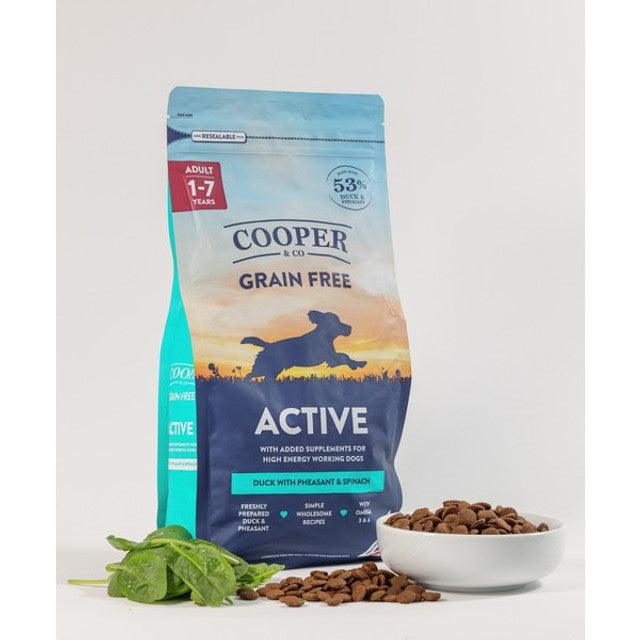 Cooper & Co Active Duck with Pheasant and Spinach 1.5kg - North East Pet Shop Cooper & Co