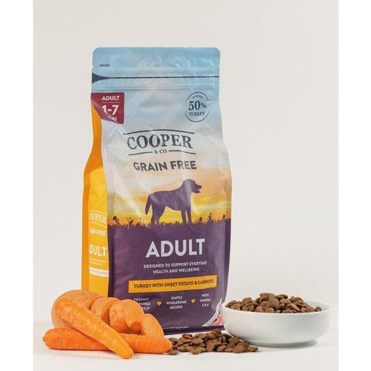 Cooper & Co Adult Turkey with Sweet Potato and Carrots 10kg - North East Pet Shop Cooper & Co