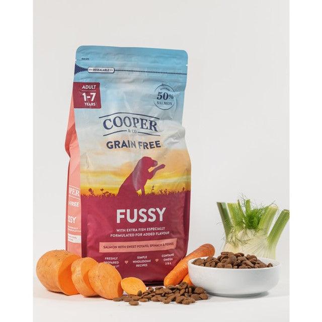 Cooper & Co Fussy Salmon with Spinach and Fennel 1.5kg - North East Pet Shop Cooper & Co