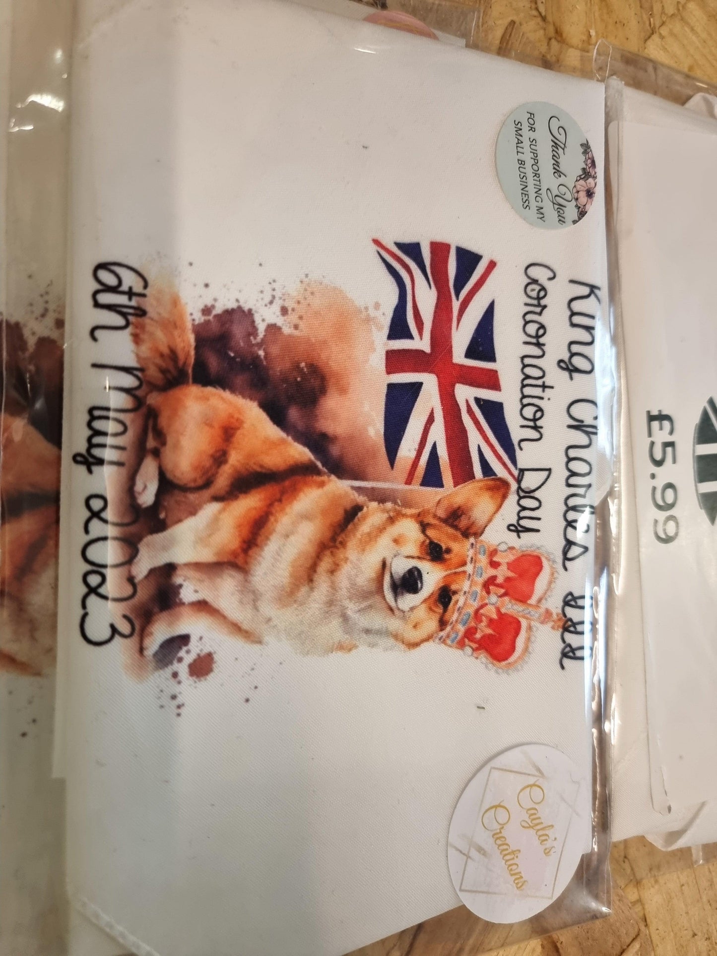 Coronation Dog Bandana - North East Pet Shop CC