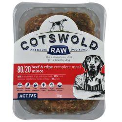 Cotswold Raw Active Mince Beef & Tripe - North East Pet Shop Cotswold