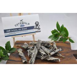 Cotswold Raw Cod Twists, 100g - North East Pet Shop Cotswold
