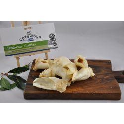 Cotswold Raw Lamb Ears Without Fur, 100g - North East Pet Shop Cotswold