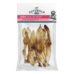 Cotswold Raw Rabbit Ears Without Fur, 100g - North East Pet Shop Cotswold