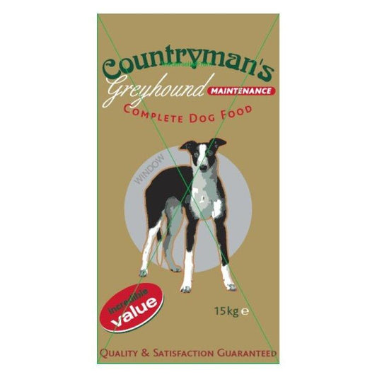 Countryman’s Greyhound Maintenance 15kg - North East Pet Shop Red Mills