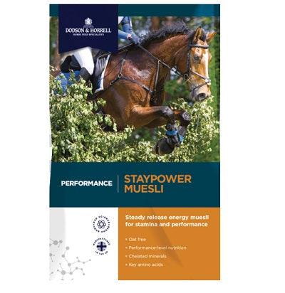 D & H Performance Staypower Muesli - North East Pet Shop Dodson & Horrell