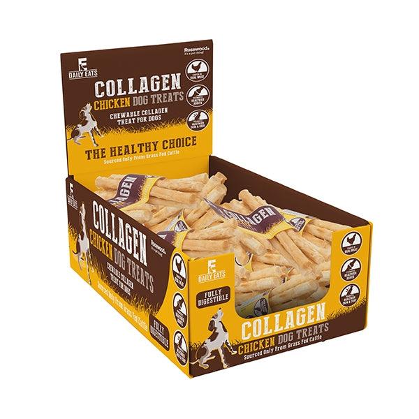 Daily Eats Collagen Ch Mini Rolls 40x35g - North East Pet Shop Daily Eats