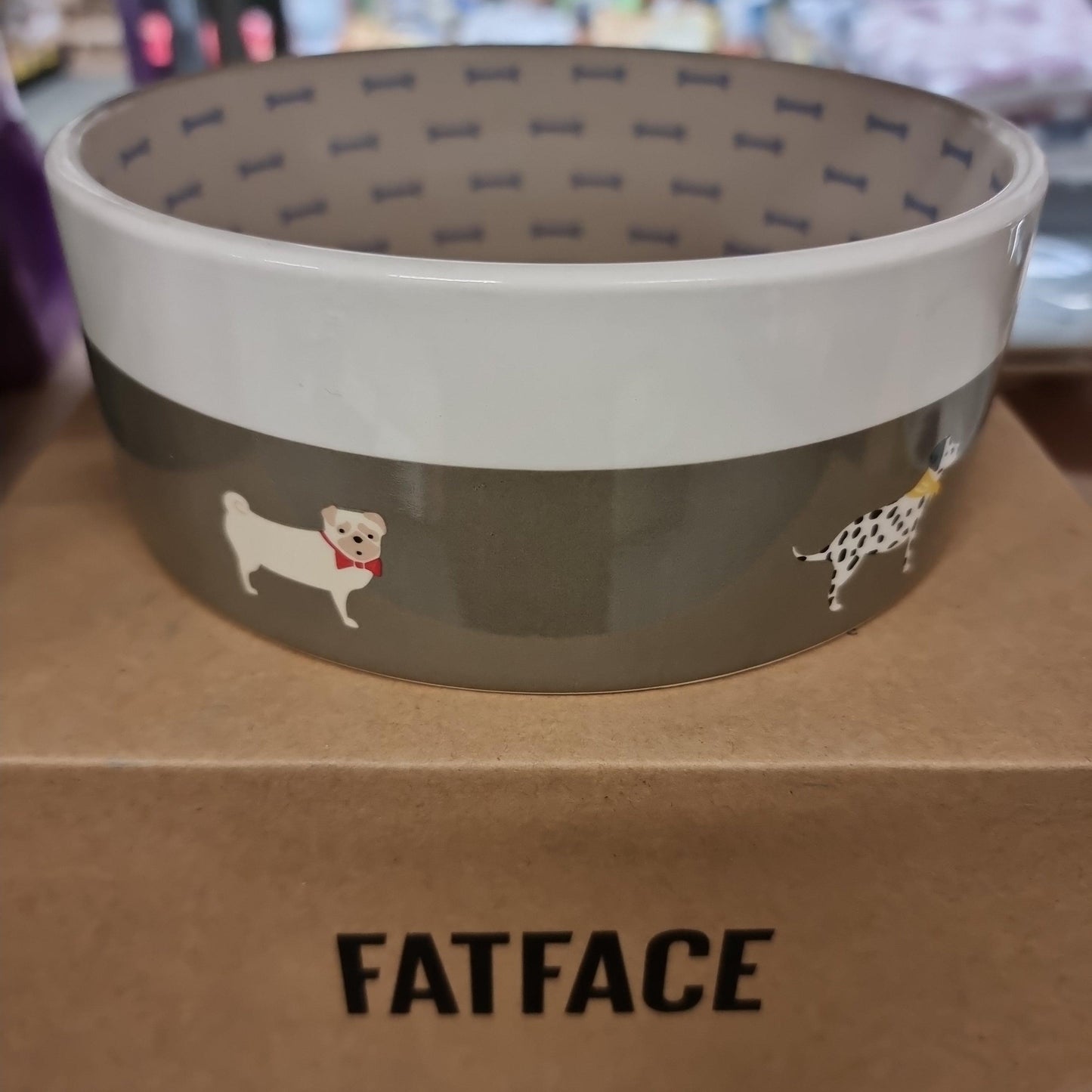 Danish Design Fatface Marching Dog Bowl - North East Pet Shop Danish Design