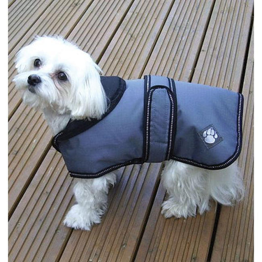 Danish Design Luxury Dusty Blue Dog Coat 75cm - North East Pet Shop Danish Design