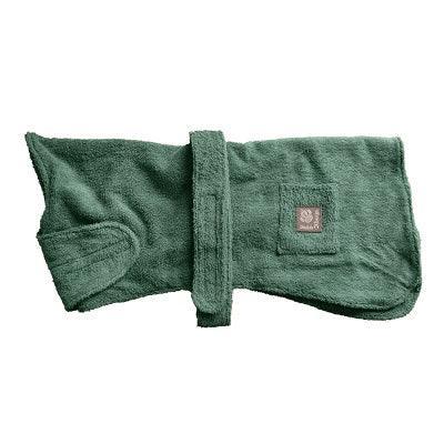 Danish Design Towelling Dog Robe Green 70cm - North East Pet Shop Danish Design
