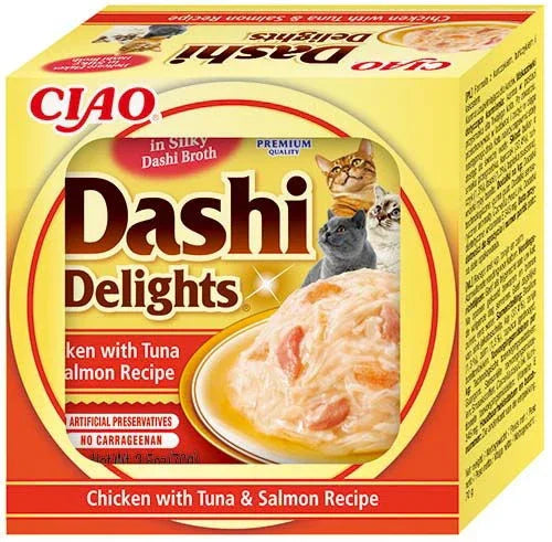 Dashi Delights Chicken with Tuna & Salmon Recipe - North East Pet Shop Dashi