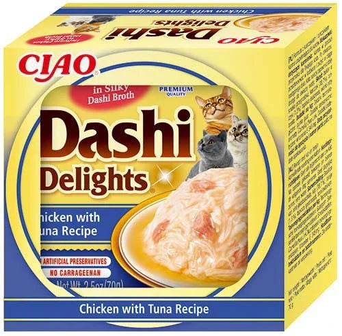 Dashi Delights Chicken with Tuna Recipe - North East Pet Shop Dashi