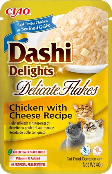 Dashi Delights Delicate Flakes Chicken with Cheese Recipe - North East Pet Shop Dashi