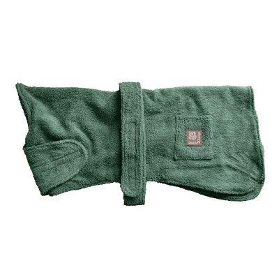 DD Towelling Dog Robe Green - North East Pet Shop Danish Design