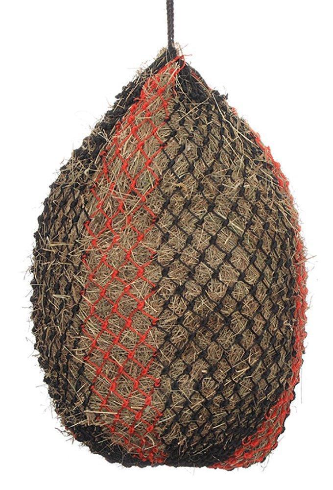 Deluxe Polypropylene Hay Net 40" Medium Navy/Red - North East Pet Shop Perry Equestrian